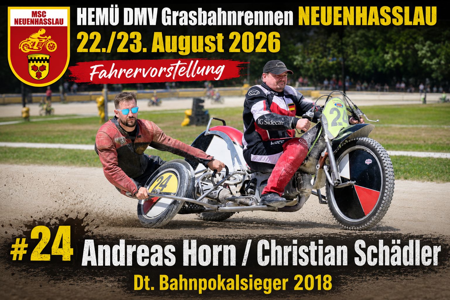 Fahrervorstellung Horn