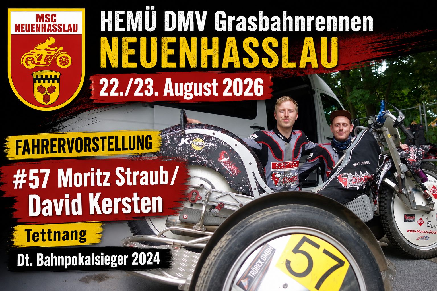 Fahrervorstellung Straub